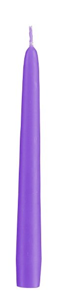Konische Spitzkerzen Veilchen 240 x Ø 23 mm, 50 Stück