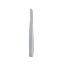 Konische Spitzkerzen Silbergrau 240 x Ø 23 mm, 50...
