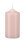 Stumpenkerzen Taupe Rosa 200 x Ø 80 mm, 6 Stück