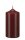 Stumpenkerzen Bordeaux 120 x Ø 70 mm, 6 Stück
