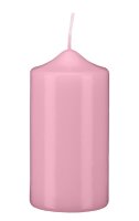 Stumpenkerzen Rosa 200 x Ø 50 mm, 6 Stück