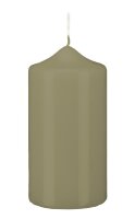 Stumpenkerzen Antik-Grün Verde Vecchio 150 x...