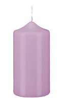Stumpenkerzen Mittelflieder 120 x Ø 50 mm, 12...