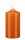 Stumpenkerzen Karotte Orange 70 x Ø 50 mm, 12 Stück