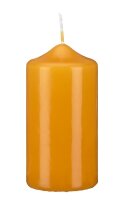 Stumpenkerzen Honig Natur 70 x Ø 50 mm, 12 Stück