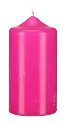 Stumpenkerzen Fuchisa Pink 150 x Ø 100 mm, 6 Stück