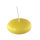 Schwimmkerzen Zitrone 26 x Ø 42 mm, 8 Stück