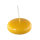 Schwimmkerzen Goldgelb 26 x Ø 42 mm, 8 Stück