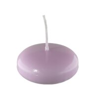 Schwimmkerzen Mittelflieder 26 x Ø 42 mm, 8...