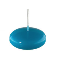Schwimmkerzen Ocean Blau 26 x Ø 42 mm, 8 Stück