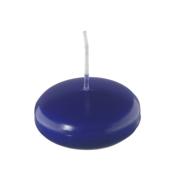 Schwimmkerzen Royalblau 26 x Ø 42 mm, 8 Stück