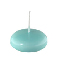 Schwimmkerzen Türkis 26 x Ø 42 mm, 8 Stück