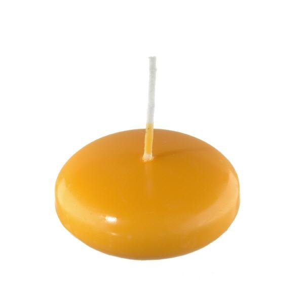 Schwimmkerzen Mais 26 x Ø 42 mm, 8 Stück