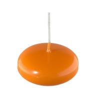 Schwimmkerzen Mandarin 26 x Ø 42 mm, 40 Stück