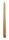 Konische Spitzkerzen Gold 240 x Ø 23 mm, 12 Stück