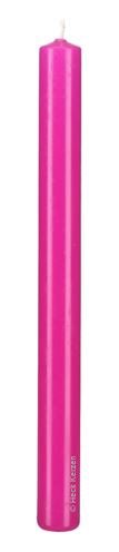 Gebindekerzen Fuchsia Pink 250 x Ø 22 mm, 10 Stück