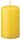 Stumpenkerzen (Flachkopf) Zitrone Gelb 80 x Ø 60 mm, 16 Stück