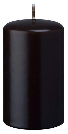 Stumpenkerzen (Flachkopf) Chocolate Schokolade 70 x Ø 70 mm, 12 Stück