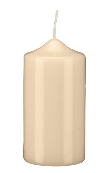 Stumpenkerzen Vanilla Bisquit 120 x Ø 60 mm, 12 Stück