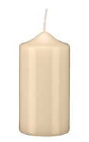 Stumpenkerzen Vanilla Bisquit 120 x Ø 60 mm, 12...