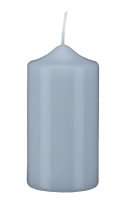 Stumpenkerzen Jeans Blau 70 x Ø 50 mm, 12 Stück