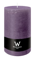 Marble Rustik Kerzen Mauve 190 x Ø 100 mm