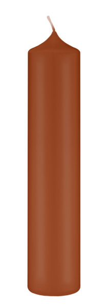 Kaminkerzen Haselnuss 200 x Ø 80 mm, 4 Stück