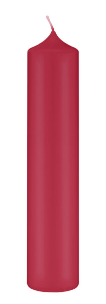 Kaminkerzen Rotbraun Burgund 200 x Ø 50 mm, 4 Stück
