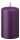 Stumpenkerzen (Flachkopf) Violett 100 x Ø 80 mm, 8 Stück