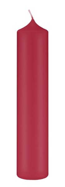 Kaminkerzen Burgund Rotbraun