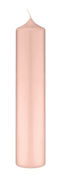Kaminkerzen Taupe Rose