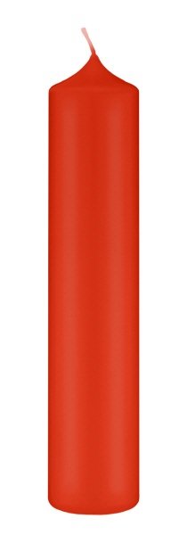 Kaminkerzen Paprika Hellrot