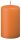 Stumpenkerzen (Flachkopf) Mango Orange