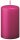 Stumpenkerzen (Flachkopf) Fuchsia Pink