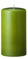 Stumpenkerzen (Flachkopf) Scottish Grün