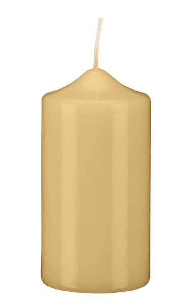 Stumpenkerzen Beige