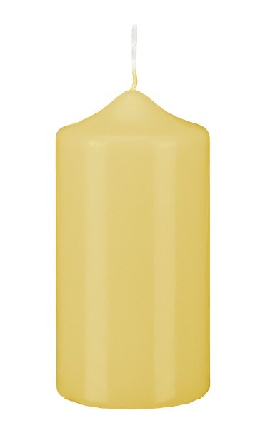 Stumpenkerzen Grapefruit Gelb