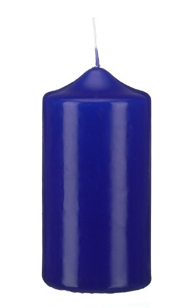 Stumpenkerzen Royalblau
