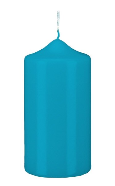 Stumpenkerzen Ocean Blau