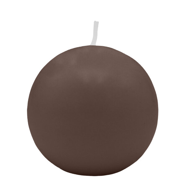 Kerzen Kugel Mocca