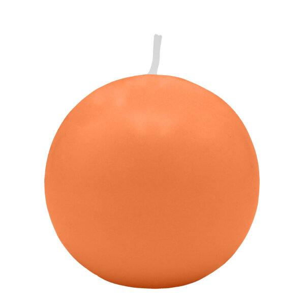 Kerzen Kugel Mango Orange