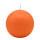Kerzen Kugel Karotte Dunkelorange