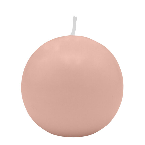 Kerzen Kugel Taupe Rose