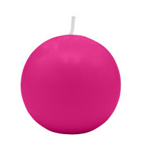 Kerzen Kugel Fuchsia Pink