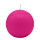 Kerzen Kugel Fuchsia Pink