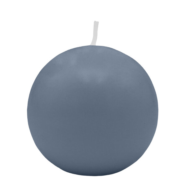 Kerzen Kugel Pacific Blau Grau