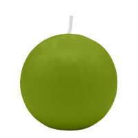 Kerzen Kugel Limonegrün