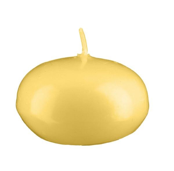 Schwimmkerzen Grapefruit Gelb