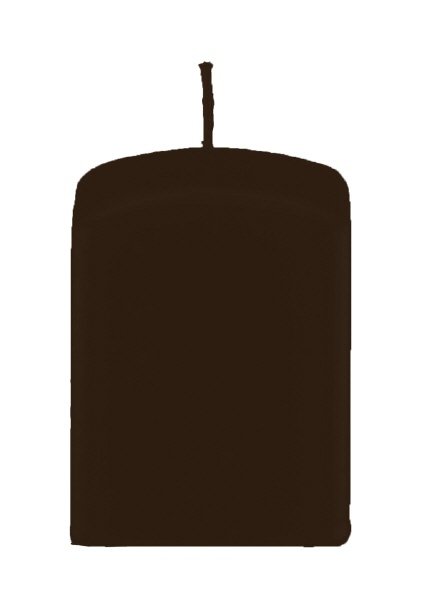 Quaderkerzen Chocolate Schokolade
