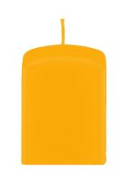 Quaderkerzen Mais Gelb/Orange